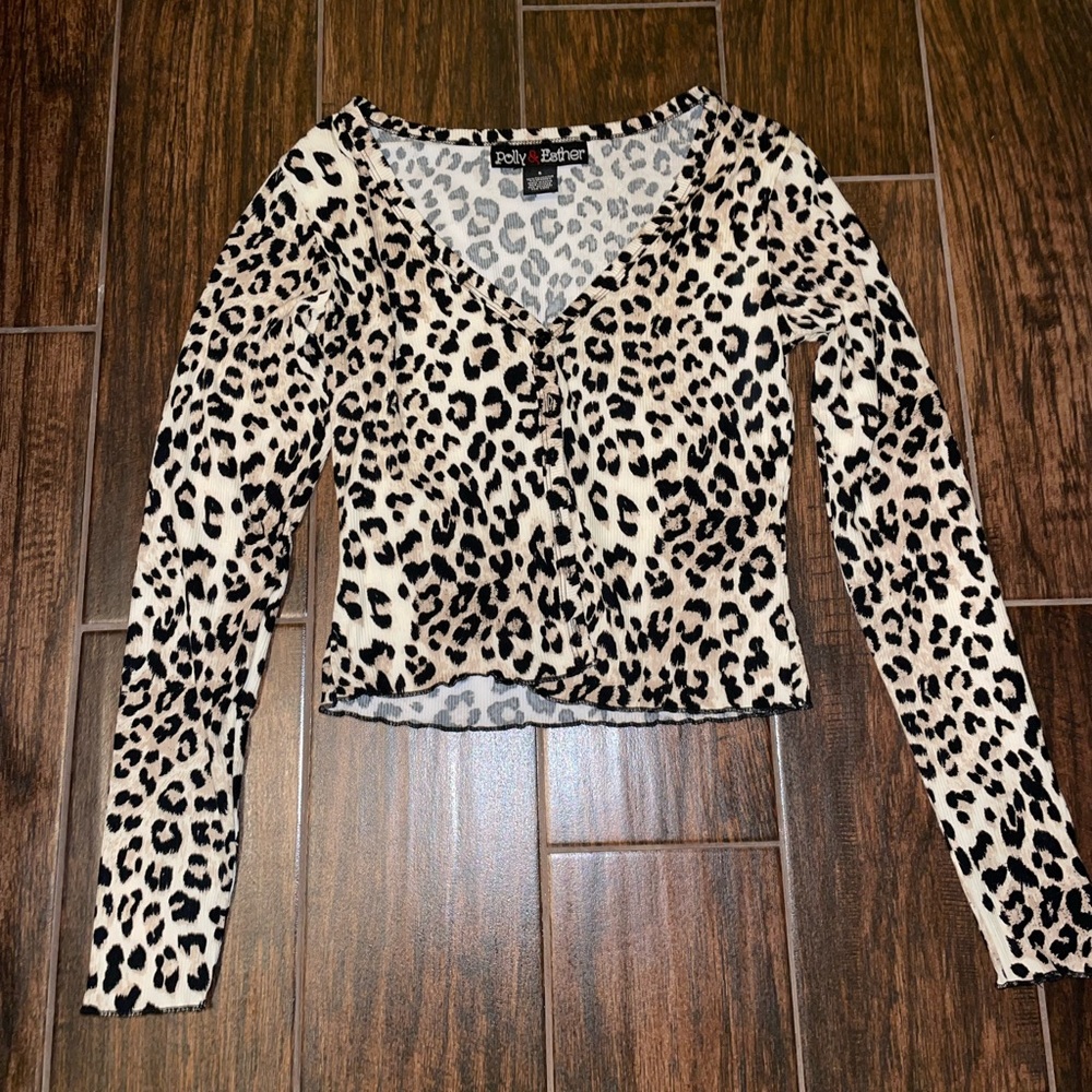 Polly & Esther Cardigan Top